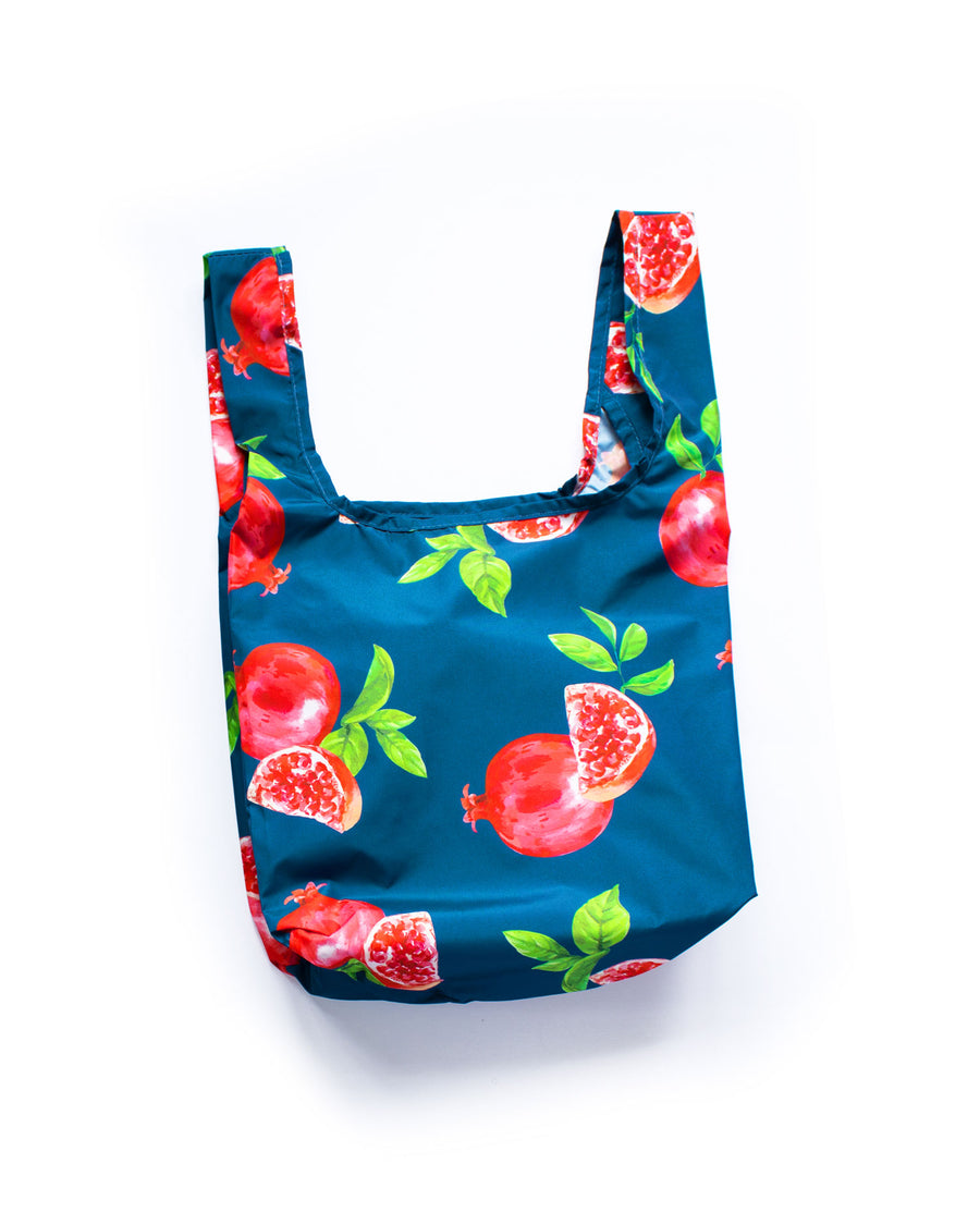 Pomegranate - 100% recycled reusable bag - Mini - kind bag