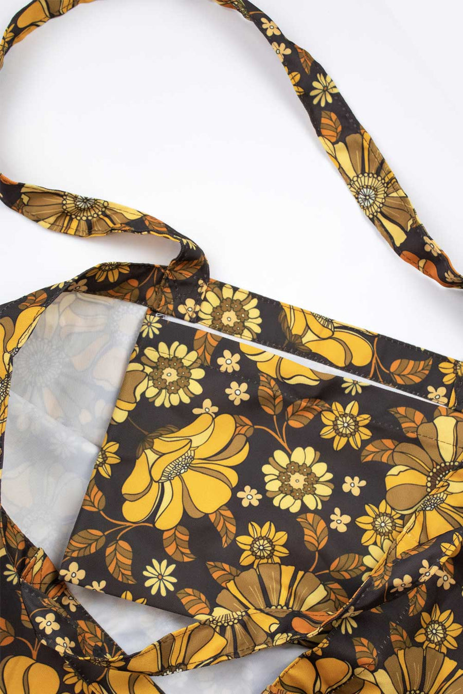 Retro Flowers | Recycled Tote