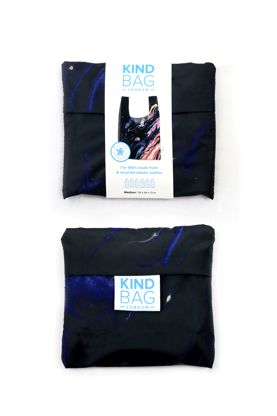 Kind Bag Galaxy Black Reusable Bag Pouches 